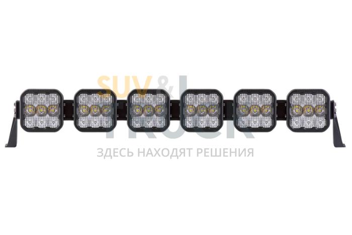 LED-балка SS5 Sport Universal янтарный водительский свет, 6 модулей 